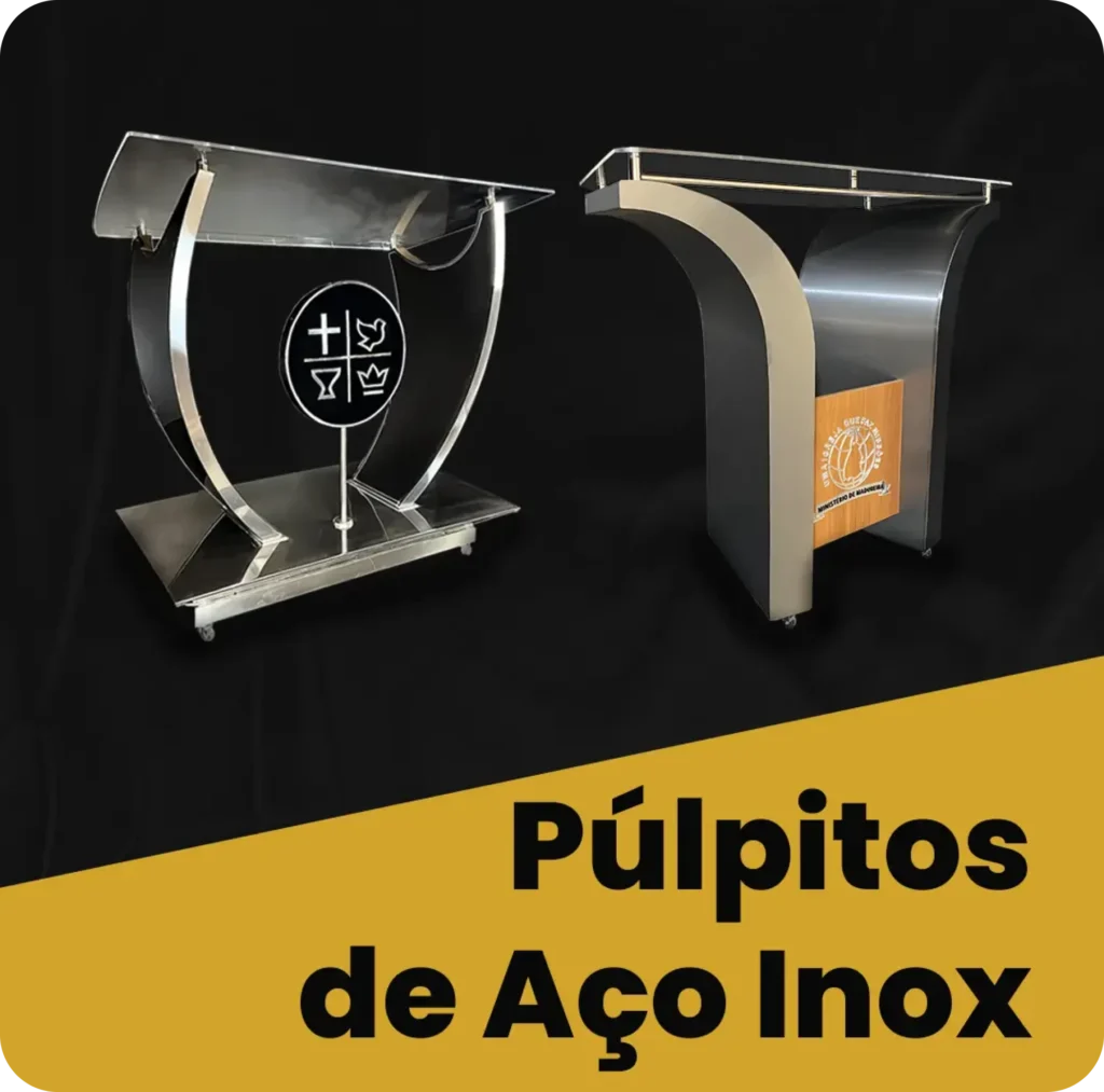 púlpitos, púlpitos para igrejas, púlpitos de igrejas, pulpito para altar, pulpito para altar de igrejas, pulpitos de aço inox, pulpito inox, pulpitos de inox